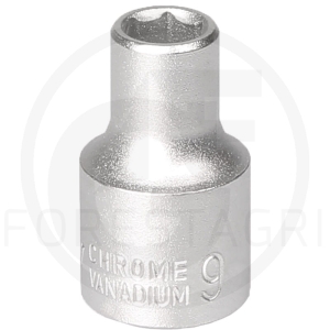Liškinis veržtaklis 1/2" 6 kampas - 9