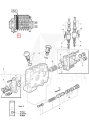 Sekcja bloku zaworów, valve block section, Ventilblockabschnitt, vožtuvų bloko sekcija, sekce bloku ventilů - F061489 O