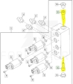 Suwak elektrozaworu, Vožtuvo slankiklis, Posuvník ventilu, Ventilschieber, Valve slide, F012955
