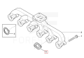 uszczelka, seal, Dichtung, těsnění, Tarpiklis - R521439 (zamiennik)