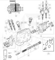 Sekcja bloku zaworów, valve block section, Ventilblockabschnitt, vožtuvų bloko sekcija, sekce bloku ventilů - F061492 O