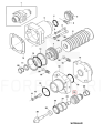 tłok, piston, Kolben, píst, stūmoklis - F064596 (zamiennik)