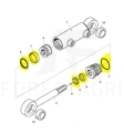 Zestaw uszczelnień, Sandariklių rinkinys, Sada těsnění,  Dichtungssatz, Seal kit, F058179