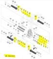 Zestaw uszczelnień, Sandariklių rinkinys, Sada těsnění, Dichtungssatz, Seal kit, F054692